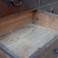 Large craft cabinet with drawers from the early 20th century