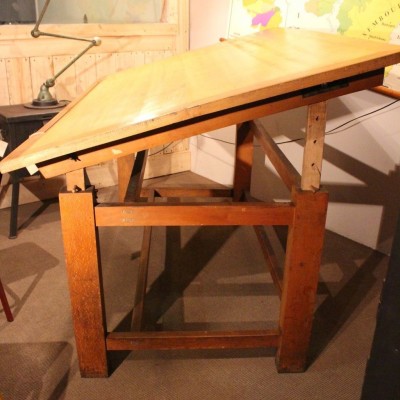 Old architect table