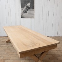 Large oak table, 1940