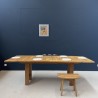 GUILLERME et  CHAMBRON oak french dining table