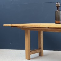 GUILLERME et  CHAMBRON oak french dining table