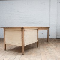 1 to 2 wooden work tables, early 20th century
