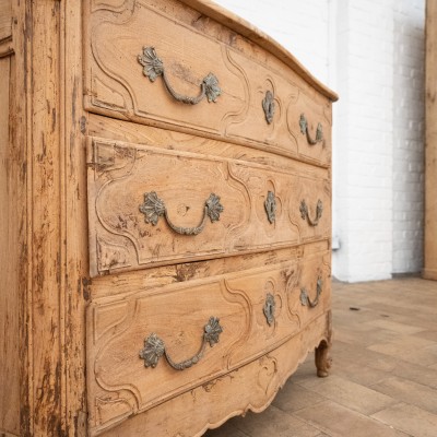 French dresser 3 drawers in elm, 19th century