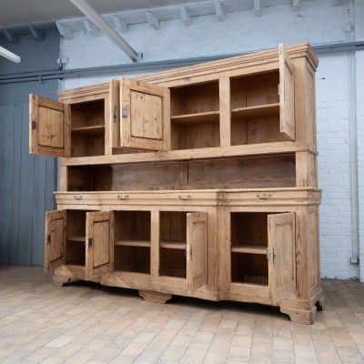 Large wooden cabinet, late 19th century