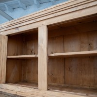 Large wooden cabinet, late 19th century