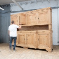 Large wooden cabinet, late 19th century