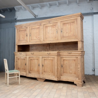 Large wooden cabinet, late 19th century