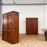 Pair of French oak cabinets, 1950