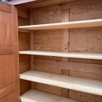 Pair of French oak cabinets, 1950