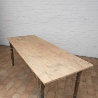 Ancienne table de ferme en bois, 1930