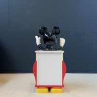 Mickey Mouse rare chest of drawers design Pierre COLLEU FRANCE circa 1980