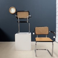 Paire de chaises Cesca B64 vintage Marcel BREUER