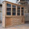 Large solid oak cabinet, early 20th century