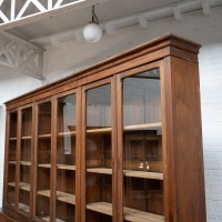 Grande bibliotheque en bois, début 20ème