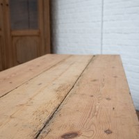 Ancienne table de ferme en bois