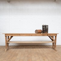 Large wooden console, early 20th century