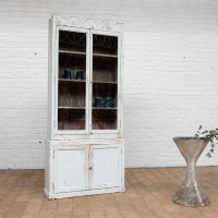 Wooden display cabinet, early 20th century