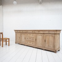 French oak sideboard from the 19th century