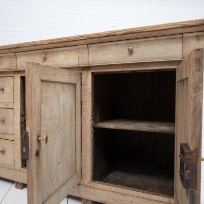 French oak sideboard from the 19th century