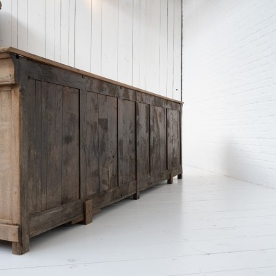 French oak sideboard from the 19th century