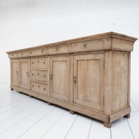 French oak sideboard from the 19th century