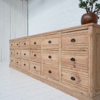 Large hardware cabinet with drawers, 1930