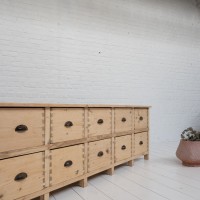 Low cabinet with drawers, 1930