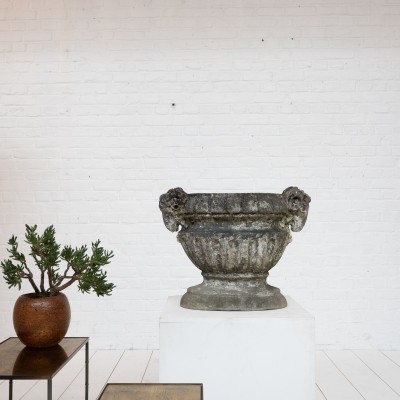 French Concrete planter early 20th century