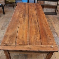 Ancienne table de ferme en bois