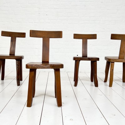T chairs by Olavi HANNINEN style  c. 1950