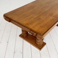 Gaston POISSON french oak table circa1940