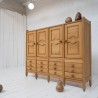 GUILLERME et CHAMBRON french oak cabinet