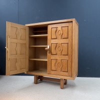 GUILLERME et CHAMBRON french cabinet France circa1960