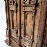 Alsatian Cabinet with Columns, 18th Century