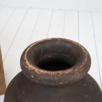 Pair of terracotta jars, late 19th century