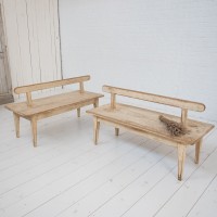 1-2 double-sided benches, early 20th century