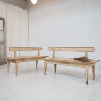 1-2 double-sided benches, early 20th century