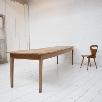 Grande table de ferme en bois, 1930