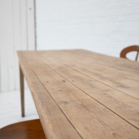 Grande table de ferme en bois, 1930