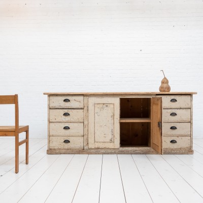 Wooden sideboard 19th century