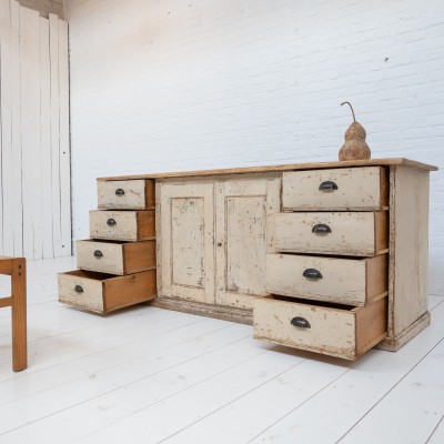 Wooden sideboard 19th century