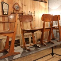 Set of 4 wooden chairs Casala