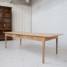 Large farmhouse table in pine 1950