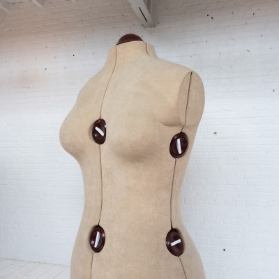 Exceptionnel mannequin de couturier format XXL, 1970