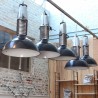 Lampes industrielles "philips" 1950