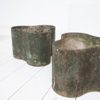 Pair of Willy Guhl planters 1950