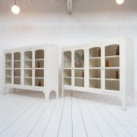 Vitrine en bois début 20ème