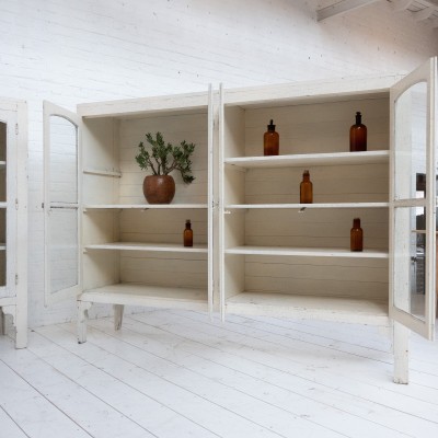 Early 20th Century Wooden Display Cabinet