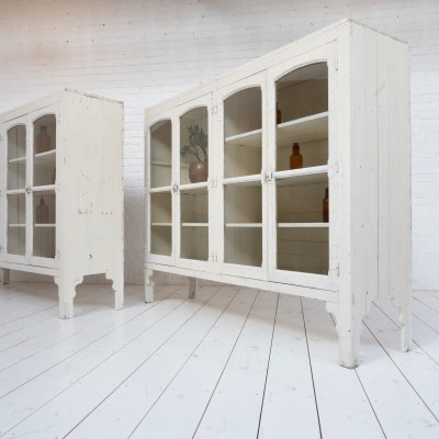 Early 20th Century Wooden Display Cabinet