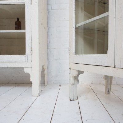 Early 20th Century Wooden Display Cabinet